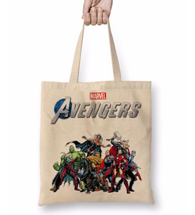 Marvel Avengers 05 Bez Çanta Uzun Saplı