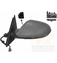 A6 Elektrikli Ayna 2013-2016 Astarlı Sinyalli Kör Noktalı Sol Oem No:4G1857409Aa01C