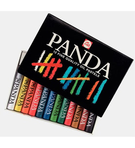 TALENS PANDA YAĞLI PASTEL BOYA 12'Lİ  RT95830012