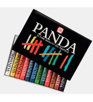 TALENS PANDA YAĞLI PASTEL BOYA 12'Lİ  RT95830012