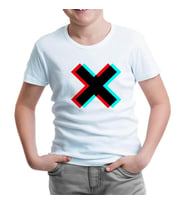 X by Colors Beyaz Çocuk Tshirt