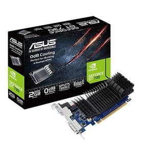 Asus Nvidia GeForce GT730 2GB 64Bit GDDR5 (Analog+HDMI+DVI) Ekran Kartı GT730-SL-2GD5-BRK