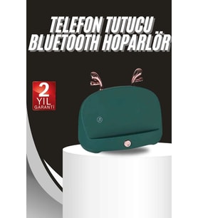 Bluetooth Hoparlör Uzun Pil Ömrü Yüksek Ses Kaliteli Kablosuz Telefon Tutma