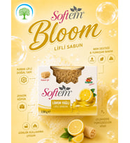 Softem Limon Yağlı Lifli Sabun 130 g Canlandırmaya Yardımcı