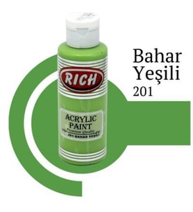 Rich Master Akrilik Boya 120 cc. 201 Bahar 