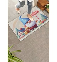 Valerine Life Şirin Cüce Dedesi Welcome Kapı Önü Paspası 45x70cm