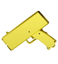 Super Money Gun Para Saçma Tabancası GOLD