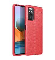 Xiaomi Redmi Note 10 Pro Kılıf Auto Focus Kapak - Kırmızı