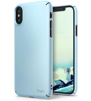 Ringke Slim iPhone X ile Uyumlu KIlıf Sky Blue