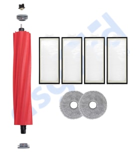 Roborock Q REVO PRO-S-MAXV Uyumlu 1 Ana Fırça 4 Filtre 2 Mop PKT-iasgf0000562