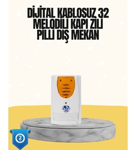 Kablosuz Kapı Zili Düzenli Ve Konforlu Yaşam Alanları İçin