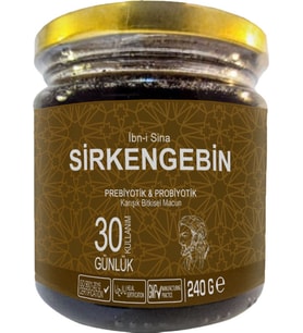 Ibn-I Sina Sirkengebin 1 Kutu Ballı Sirkeli Sarımsaklı Aromatik Prebiyotik Macun