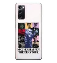 Samsung Galaxy S20 FE Uyumlu Max Verstappen Tasarımlı Şeffaf Telefon Kılıfı