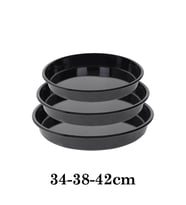 EMAYE FIRIN TEPSİ SETİ 34/38/42 CM BOYLARDA 3 TEPSİ