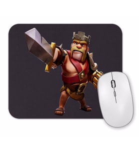 Clash of clans Rei Barbaro 2 Mouse Pad