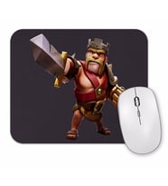 Clash of clans Rei Barbaro 2 Mouse Pad