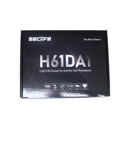 SecLife H61DA1 DDR3 HDMI PCIe 16X v3.0 1155p mATX