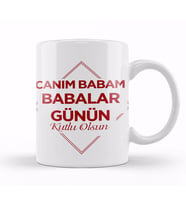 Babalar Günü Babaya Hediye 01 Kupa Bardak Porselen