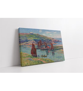 Henry Moret Kanvas Tablo