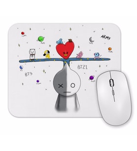Bts Bt21 Army Mouse Pad