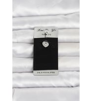 316L Cerrahi Çelik Minimal Kalp Model Göbek Piercing 5886 - SSSSSS4354-1360