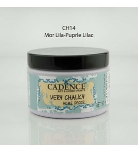 Cadence Very Chalky Home Decor Mobilya Boyası 150 ml. CH-14 MOR LİLA 