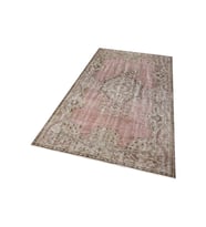 Benzersiz El Yapımı Vintage Halı 135x230 cm F1300