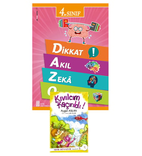 Ata 4.Sınıf Dikkat Akıl Zeka Oyunları (Beyaz)