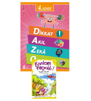 Ata 4.Sınıf Dikkat Akıl Zeka Oyunları (Beyaz)