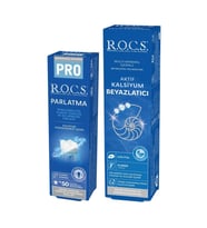 R.O.C.S Aktif Kalsiyum & Pro Parlatma Diş Bakım Seti