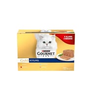 Gourmet Gold Box Kıyılmış Seri Kedi Yaş Maması 12 Adet x 85 Gr