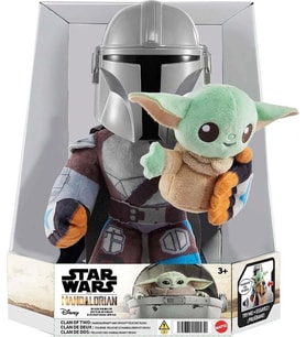 Star Wars Mandalorian Sesli Pelüş Figür HNT52