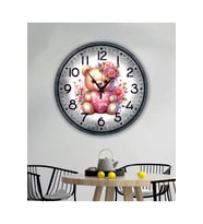 bilge Tasarım retro Duvar Saati 40 x 40 CM (Karışık)