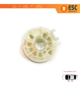 Hyundai Elantra MK5 MD UD MK6 AD ADA 2010-2022 4-Kapı için Sol Cam Kriko Tamir Makarası