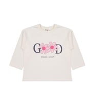 Civil Girls Good Baskılı 2-5 Yaş Sweatshirt - Ekru