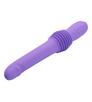 LilituShop USB Şarjlı İleri Geri Hareketli Teknolojik Vibratör Mor - Pazuzu