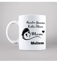 Anneler Günü Tasarımlı Kupa Kişiye Özel