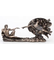 Wise Biblolar - Wise Mitoloji & Tarih Yaratılış Biblo Dekoratif Obje 26,5×6,5×11,5 CM (B.Kahverengi)