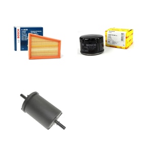 Bosch Filtre Bakım Seti Renault Laguna I 1.6 1.8 1993-2001 Hava + Yağ f. + Yakıt Filtre Bosch