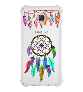 PrintiFy Samsung Galaxy J7 Uyumlu Nazar Boncuğu 6 Baskılı Şeffaf Köşe Korumalı Antişok Kılıf