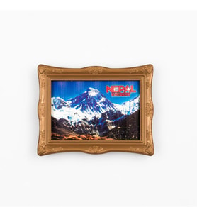 Nepal Temalı Ayaklı Çerçeveli Magnet (Karışık)