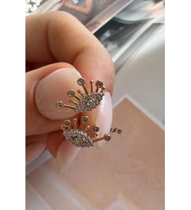 MİA KÜPE ( ALTIN KAPLAMA 18K )