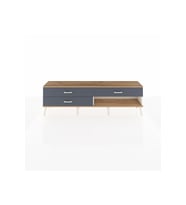 Arges TV Ünitesi 3 Çekmeceli  176x30x51 Aytaşı-Çam/Antrasit
