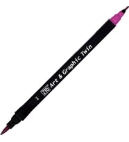 Zig Art & Graphic Twin Marker Çizim Kalemi 61 Dark Mauve 