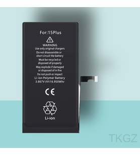 Tkgz - iPhone 15 PLUS Uyumlu Pil - Servis Sıfır
