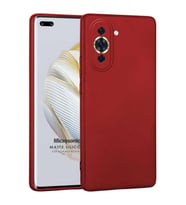 Microsonic Matte Silicone Huawei Nova 10 Pro Kılıf Kırmızı