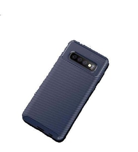 Zore Galaxy S10+ Plus ile Uyumlu Negro Silikon Kılıf Lacivert