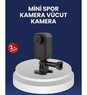 Vlog, Seyahat Günlük Video Çekimleri İçin Mini Kamera