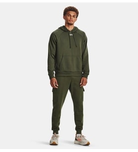 Under Armour UA Rival Fleece Hoodie Siyah Erkek Sweatshirt 1379757-001