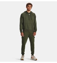 Under Armour UA Rival Fleece Hoodie Siyah Erkek Sweatshirt 1379757-001